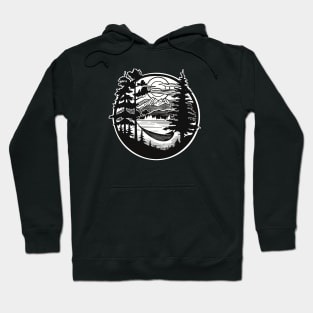 Sunset Hammock Camp T-Shirt Hoodie